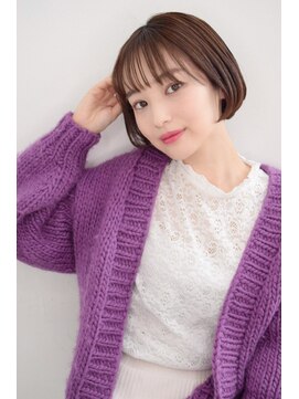 ナチュラルショートボブ