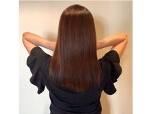 指通り・艶のある仕上がりを再現【髪質改善/イルミナカラー】