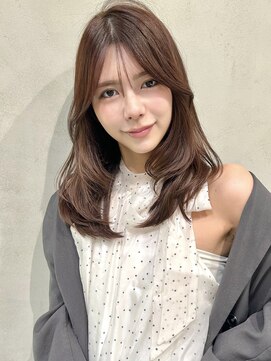 レイヤーカットフェイスレイヤー韓国レイヤー顔まわりカット