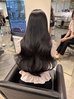 ルル(Lulu)&nbsp;梅田/ブラウン/ベージュ/レイヤー/前髪カット/縮毛矯正/髪質改善