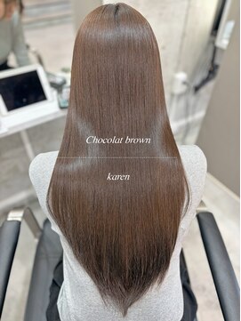 マーシュ ルーヴェ(marshu Luve) ショコラブラウン/髪質改善/レイヤーカット