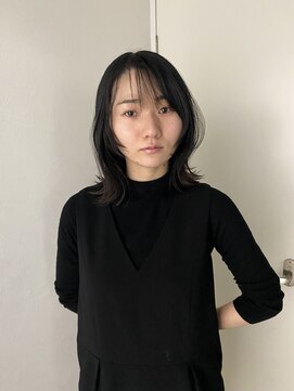 エンリッチヘア(enrich hair) レイヤーボブ　ミディアムボブ