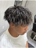 名古屋/栄/メッシュパーマ/サーフカール/縦落ちパーマ