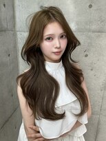 ロンドメリア 天神大名店(Lond Melia) 丸型卵型四角ベース逆三角ワンホンレイヤーミルクティーブロンド