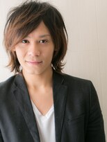 メンズヘア ビーセカンド 草加店(MENS HAIR B-2) 20代30代カジュアルニュアンスウルフサーフカールショートY草加