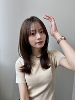 リブランド 銀座(REBRAND) くびれミディアムレイヤー/シナモンベージュ