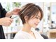 ヘアサロン ビビット 志紀店(VIVIT)の写真/【志紀/八尾】丁寧なカット技術が自慢のベテランスタイリストが、再現性の高いスタイルをご提案！