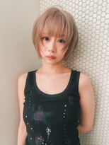 アンフィグ 吉祥寺(anfig)&nbsp;やわらかベージュのショートレイヤー