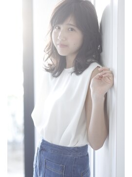 ヴォーグ 小牧店(VOGUE) ”ＶＯＧＵＥ”黒髪でも可愛く小顔になれるミディアム！