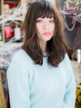 カバーヘア イヴ 戸頭店(COVER HAIR EVE) *+EVE戸頭+*…アシンメトリー…小顔イノセントセミディa