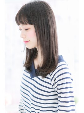ミック ヘアアンドビューティー 大山店(miq Hair&Beauty) 黒髪★ガーリーストレートa