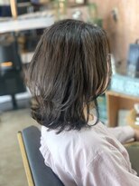 ヘアーインディーズ(HAIR...inD's) スモーキーグレージュ×ネオウルフ