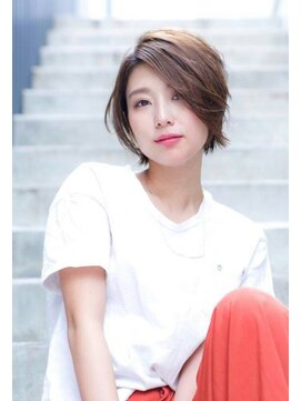 ラべリー 池袋(LOVELEY) 大人ショート　ヘアカラー　【池袋】