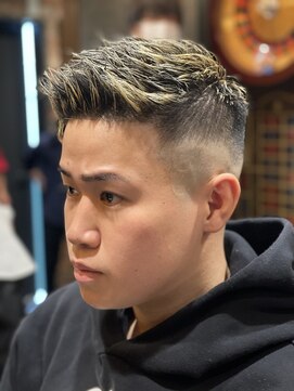 ヒロギンザ 横浜店(HIRO GINZA) メッシュフェード