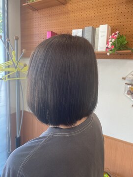 バディー ヘアー(Buddy Hair) ♪前下がりボブ×オリーブブラウンカラー♪