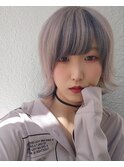ローライトフェイスフレーミングショートウルフ