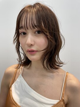 ローウェシェア(Louwe/share) 外はね×しっとりバング/韓国、立川