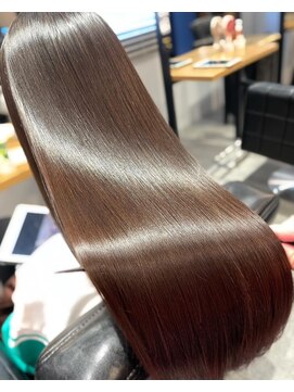 ライフ(LIFE) 髪質改善ヘアエステ/縮毛矯正/ストレート/黒髪/ココアベージュ