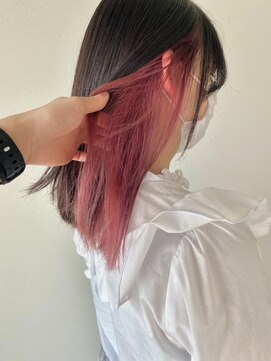 エトランジェ(Etrange) インナーカラー/ピンク