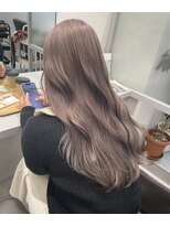 リアン バイ キートス(Lien by kiitos)&nbsp;グレージュ/ヌーディーカラー/韓国巻き/ワンホンヘア/ヨシンモリ