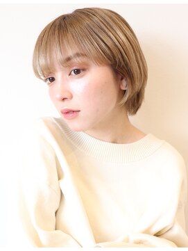 アイ(I.) 【 I. 】30代からのナチュラル前下がりショートボブ 川口