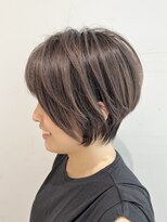 大人の前下がりショート　【銀座】