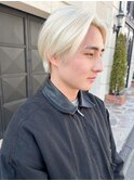 【堀惠】抜きっぱなしブリーチブロンドヘア吉祥寺20代30代40代