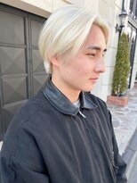 エミス バイ メルト 吉祥寺(emis by melt)&nbsp;【堀惠】抜きっぱなしブリーチブロンドヘア吉祥寺20代30代40代