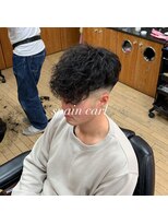 クロー(CROW)&nbsp;スキンフェード×スペインカール