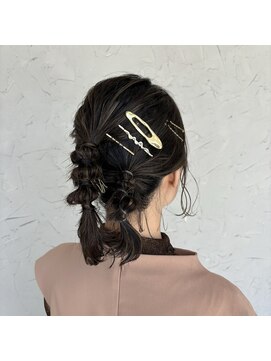 チャルム (Charom) ちぐはぐ☆カジュアルツインヘア