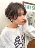 ハンサムショート×ニュアンスパーマ【drop/表参道/青山】