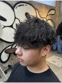 波巻きスパイラルパーマツイストスパイラルパーマ波巻きパーマ