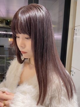 パール(PEAR+L) ラベンダーカラー×髪質改善【YURI】