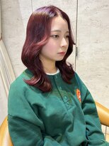 ロンドローズ 名古屋(Lond damaskRose)&nbsp;顔周り ボブ 韓国 レイヤー ダブルカラー 名駅 リタッチ　481