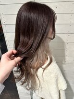 ルノン(LUNON)&nbsp;インナーカラー/ミルクティーシルバー/ブリーチカラー