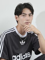 エムスラッシュ ストリートマーケット スマートサロン センター北(M.SLASH)&nbsp;センターパート/黒髪/ナチュラル/マッシュショート/センター北