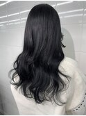 プルエクステで韓国人風黒髪ロング