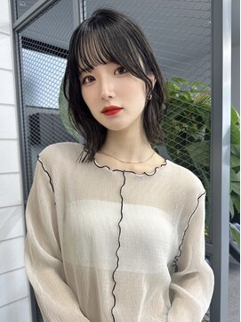 ロンド ジュルード 名古屋(Lond jeloud) ショート ボブ インナー 艶髪 韓国風 レイヤーカット