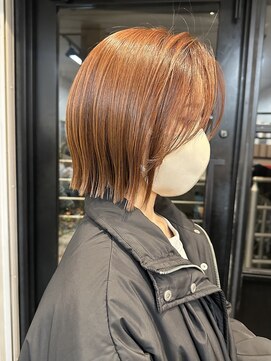 サンドハーツギンザ(sand Hearts ginza) ショートボブ縮毛矯正 10代20代30代40代