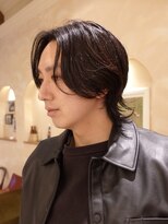 ビュートリアム265(BEAUTRIUM 265) #メンズミディアム・毛流れパーマ・ウルフパーマ・ニュアンス