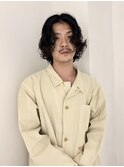 =メンズボブパーマ/メンズボブ/フェザーパーマ／MEN’S HAIR
