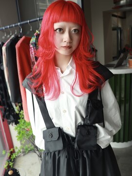 クペウ アエレ(cope'u aele) ボブ/ダブルカラー/ケアブリーチ/ブロンド/梅田/大阪