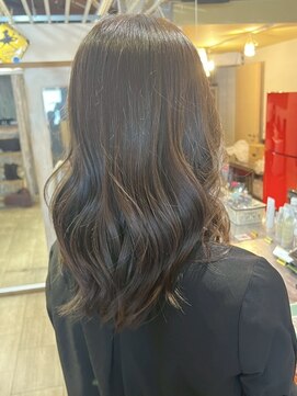 ナナナ パレナ 大津膳所店(nanana parena) くすみブラウンベージュ♪最高級ケア・液晶乳化カラー×ミネラル