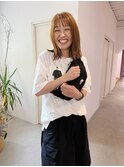 レイヤーカット/顔まわりレイヤー/ラインカット/ミディアム