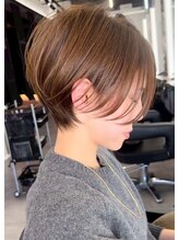 《*カットのみでも柔らかい質感を*》暗髪でも繊細なカット技術で、まるで透き通るような髪質に＊[静岡駅]