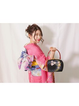 【和髪ヘアセット\4500】結婚式、結納などの特別な日は、プロの着付けで美しく☆【銀座/新橋/有楽町5分】