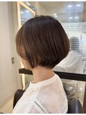 立体感ショート