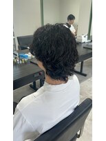 ジェントル(GENTLE)&nbsp;癖毛風強めスパイラルパーマ