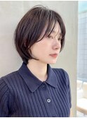ショートボブ長めショート丸みショート前下がり30代40代50代青山