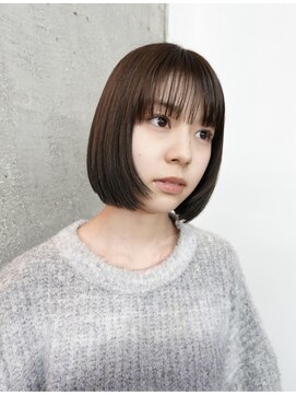 アペロ 柏(Apero) 透明感☆くすみベージュ/暗めカラー/ショートボブ/柏美容室